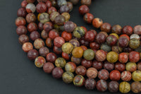 Natural African Agate Beads Grade AAA Faceted Round sizes 4mm, 6mm, 8mm, 10mm, 12mm Gemstone Beads