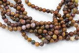 Natural Aqua Neava Agate- High Quality in Faceted Round- 4mm, 6mm, 8mm, 10mm, 12mm-Full Strand 15.5 inch Strand Gemstone Beads