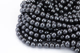 HEMATITE Gray Hematite Beads Smooth Round Beads AAA 2mm 3mm 4mm 6mm 8mm 10mm 12mm 15.5" Strand