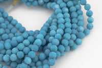 Lapis Jade-JADE Matte Round- 6mm 8mm 10mm 12mm-Full Strand 15.5 inch Strand AAA Quality AAA Quality