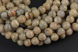 Natural White Creme African Opal round sizes 6mm and 8mm AAA Quality Smooth Gemstone Beads