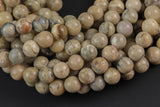 Natural White Creme African Opal round sizes 6mm and 8mm AAA Quality Smooth Gemstone Beads