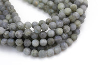 Natural Labradorite Beads Matte Round 6mm 8mm 10mm 12mm Gemstone Beads