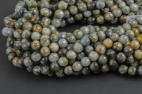 Natural Eagle Eye High Quality in Faceted Round-Full Strand 15.5 inch Strand Gemstone Beads