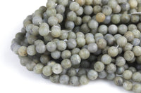 Natural Labradorite Beads Matte Round 6mm 8mm 10mm 12mm Gemstone Beads