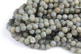 Natural Labradorite Beads Matte Round 6mm 8mm 10mm 12mm Gemstone Beads