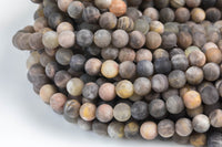 Natural Matte Multicolored Rainbow Moonstone Beads. Full Strand, 4mm, 6mm, 8mm, 12mm, or 14mm Beads (A quality) Gemstone Beads
