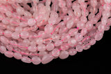 Natural Rose Quartz Nuggets Beads -16 Inch strand - Wholesale pricing AAA Quality- Full 16 inch strand Gemstone Beads