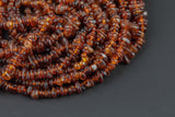 Natural Hessonite Garnet Chips Beads - Around 4-5mm in dimensions -16" strands - Wholesale pricing Gemstone Beads