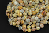 Natural Crazy Laced Agate- Hexagon Shape- Grade A High Quality- 8mm and 10mm- Full Strand 16" Gemstone Beads