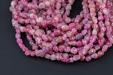 Natural Pink Tourmaline Nuggets Beads -16 Inch strand - Wholesale pricing AAA Quality- Full 16 inch strand Gemstone Beads