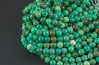 Australian Chrysoprase High Quality Faceted Round sizes 4mm, 6mm, 8mm, 10mm, 12mm, 14m, 16mm, 18mm, 20mm-15.5 Inch Strand- Gemstone Beads