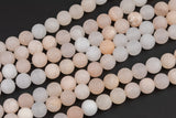 Natural Pink Aventurine, High Quality in Matte Round, 4mm, 6mm, 8mm, 10mm, 12mm-Full Strand 15.5 inch Strand AAA Quality Gemstone Beads