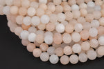 Natural Pink Aventurine, High Quality in Matte Round, 4mm, 6mm, 8mm, 10mm, 12mm-Full Strand 15.5 inch Strand AAA Quality Gemstone Beads