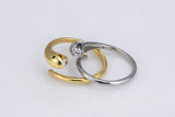 Adjustable Dainty Snake Ring Thin Serpent Ring Stackable Ring Gold Open Ring Adjustable Ring