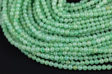 Natural Green Aventurine Round Beads 4mm Faceted Round Beads Laser Diamond Cut Gemstone 15.5" Strand Gemstone Beads