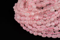 Natural Rose Quartz Nuggets Beads -16 Inch strand - Wholesale pricing AAA Quality- Full 16 inch strand Gemstone Beads