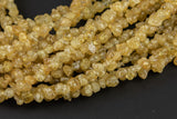 Natural Gemmy Golden Quartz- shaped Beads- Around 5-6mm in dimensions -16" strands - Wholesale pricing Gemstone Beads