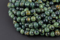 Natural Kambaba Jasper Beads Round 4mm, 6mm, 8mm, 10mm, 12mm High Quality Loose Beads Full 15.5 Inch Strand Smooth Gemstone Beads