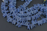 Natural Kyanite Free Form Drops- approximately 15mm- 5x20mm size- 16 inches per strand Gemstone Beads