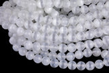 AAA Natural Selenite Beads Round Beads 6mm 8mm 10mm High Quality Real Genuine Selenite Gemstone 15.5" Strand Gemstone Beads