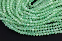 Natural Green Aventurine Round Beads 4mm Faceted Round Beads Laser Diamond Cut Gemstone 15.5" Strand Gemstone Beads