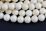 Natural Cream Jasper 6mm 8mm 10mm 12mm Round Beads Real Genuine Gemstone 15.5" Strand Gemstone Beads