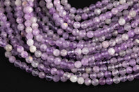 Natural Pink Amethyst Beads Full Strands-15.5 inches- Nice Size Hole- Diamond Cutting,High Facets-Nice and Sparkly-Faceted Round