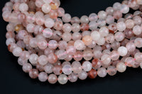 Natural Diamond Cut Hematoid Lepidocrocite Beads, A Quality in Diamond Cut Faceted Round-8mm - Wholesale Bulk or Single Strand! AAA Quality