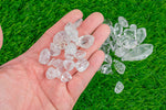 1 pc Clear Quartz Small Tumbled Stone- 1/2 inch-3/4 inch