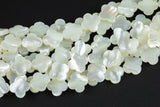 Mother Of Pearl - Clover Flower Beads- Special Shape AAA Quality Shell Beads