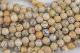 Natural AFRICAN WHITE / YELLOW Opal Faceted round sizes 6mm and 8mm Gemstone Beads