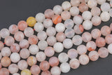 Natural Red Quartz, High Quality in Matte Round-4mm, 6mm, 8mm, 10mm, 12mm, 14mm- Full 15.5 inches long Gemstone Beads