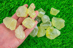 1 pc Rough Natural Lemon Citrine Quartz Chunks Gemstone- 1-1.5 inch