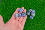 1 pc Natural Sodalite Medium Large Tumbled Stone- 0.8-1.5 inch f30