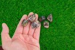1 pc Natural Rhodonite Jasper Medium Large Tumbled Stone- 0.8-1.5 inch