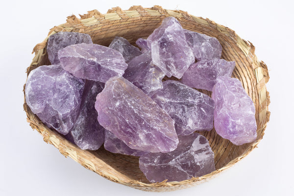 1 pc Rough Natural Pink Amethyst Chunks Gemstone- 1-2 inch