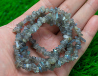Natural Labradorite Stretchy String Bracelet Bracelet Crystal Bracelet