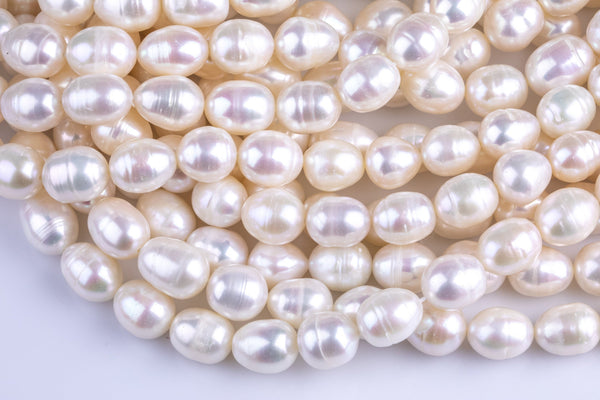 7*8mm Potato Nugget Pearl A Quality Round Freshwater Pearl