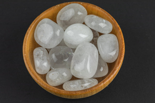 Natural Quartz Crystal Tumbled Nuggets- 100 grams-3.5 ounces - .5 inch-1.5 inch Size