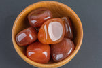 Natural Carnelian Tumbled Nuggets Healing Crystal Chakra Stone - Pre-charged