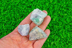 1 Bag- Rough Natural Rainbow Fluorite Chunks Gemstone- .75-1.25 inch- 100 grams- 3.5 ounces