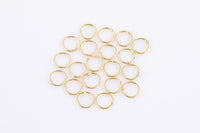 Jump Rings Closed Gold Filled Jump Rings 5mm 6mm Closed Jump Ring 20pcs