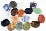 1 Pc Natural Assorted Stone Worry Stone- 35x45mm