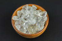 Natural Quartz Tumbled Nuggets- 100 grams-3.5 ounces - 1/4 inch-3/4 inch Size- Roughly 100 pcs per bag