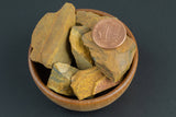 1 Pc Natural Tiger Eye Rough Chunk Nuggets- 100 grams-3.5 ounces - 0.8 - 1.5 inch Size- Roughly 7 pcs per bag