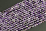 Natural Amethyst Moonstone Faceted Cube Beads Size 3.5mm 15" Strand