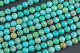 Faceted Turquoise Beads, High Quality in Faceted round, 6mm 8mm 10mm 12mm AAA Quality AAA Quality Gemstone Beads