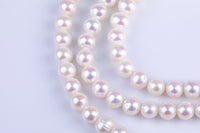 Natural 11-12mm High Quality Round Freshwater Pearl Jumbo Size AAA Quality Gemstone Beads- 15 inch per strand