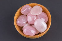 Natural Rose Quartz Crystal Tumbled Nuggets- 100 grams-3.5 ounces - .5 inch-1.5 inch Size